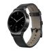 Watch Active Black Leather Band
